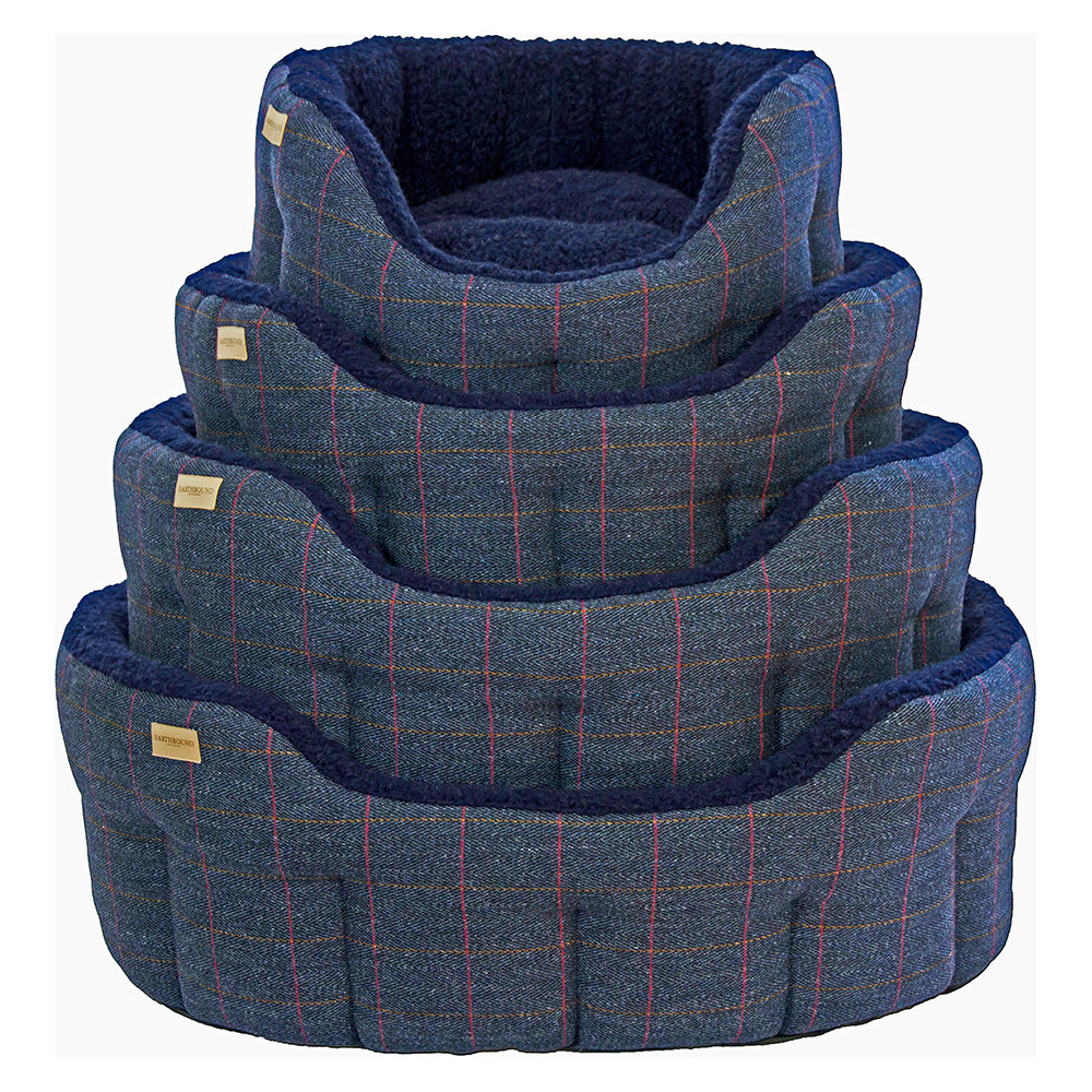 Classic Tweed - Navy Blue